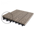 Eco-Friednly Recycle Wood Floor Waterproof Anti UV Slip Laminate Flooring Material Wood Plastic Composite Deck Flooring Tile WPC